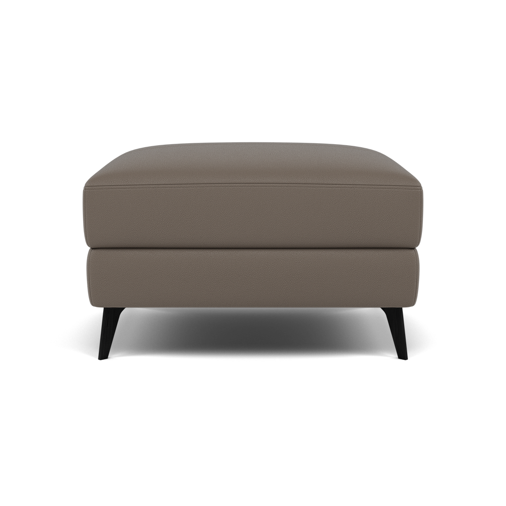 Sparta Footstool - Ottoman Cat M/S Footstools Sterling Home 5 M5655 Melbourne Dark Grey