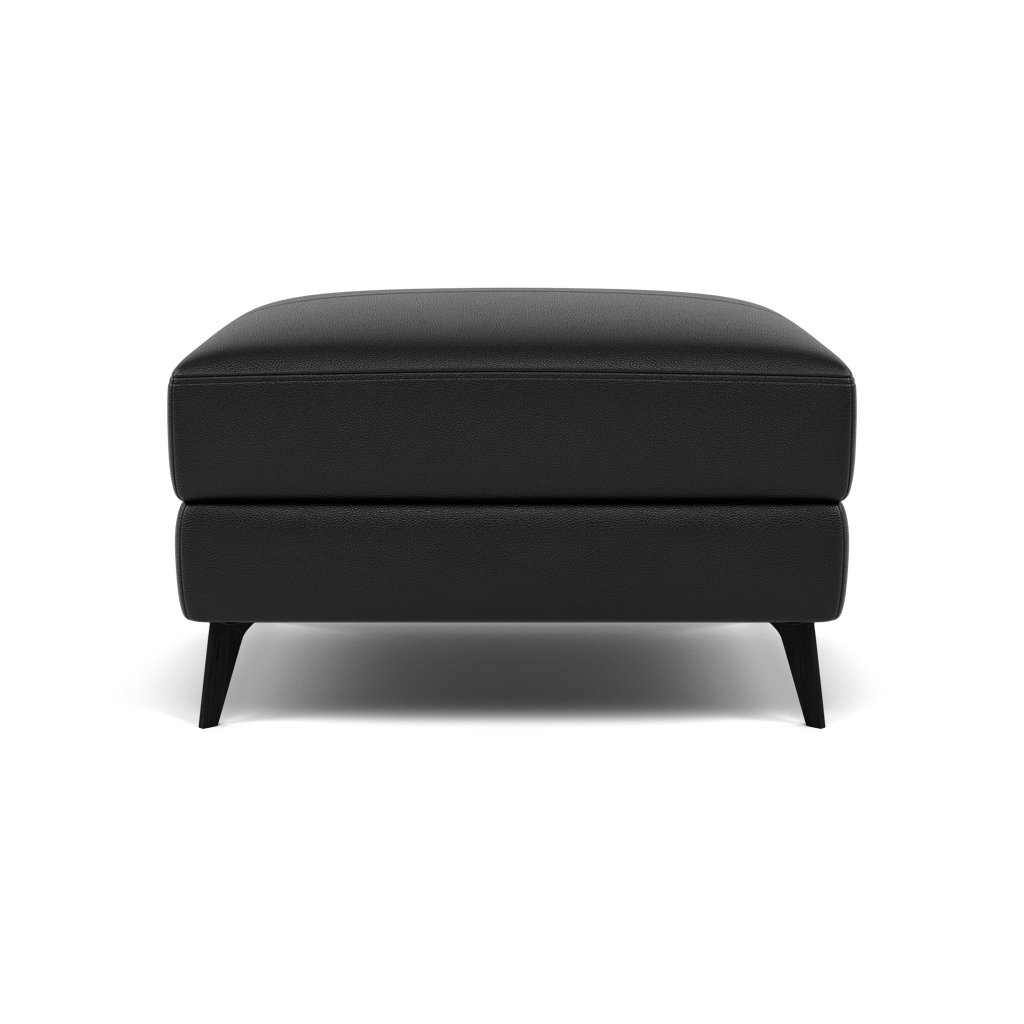 Sparta Footstool - Ottoman Cat M/S Footstools Sterling Home 6 M5657 Melbourne Black
