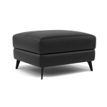Sparta Footstool - Ottoman Cat M/S — M5657 Melbourne Black, gallery image 1