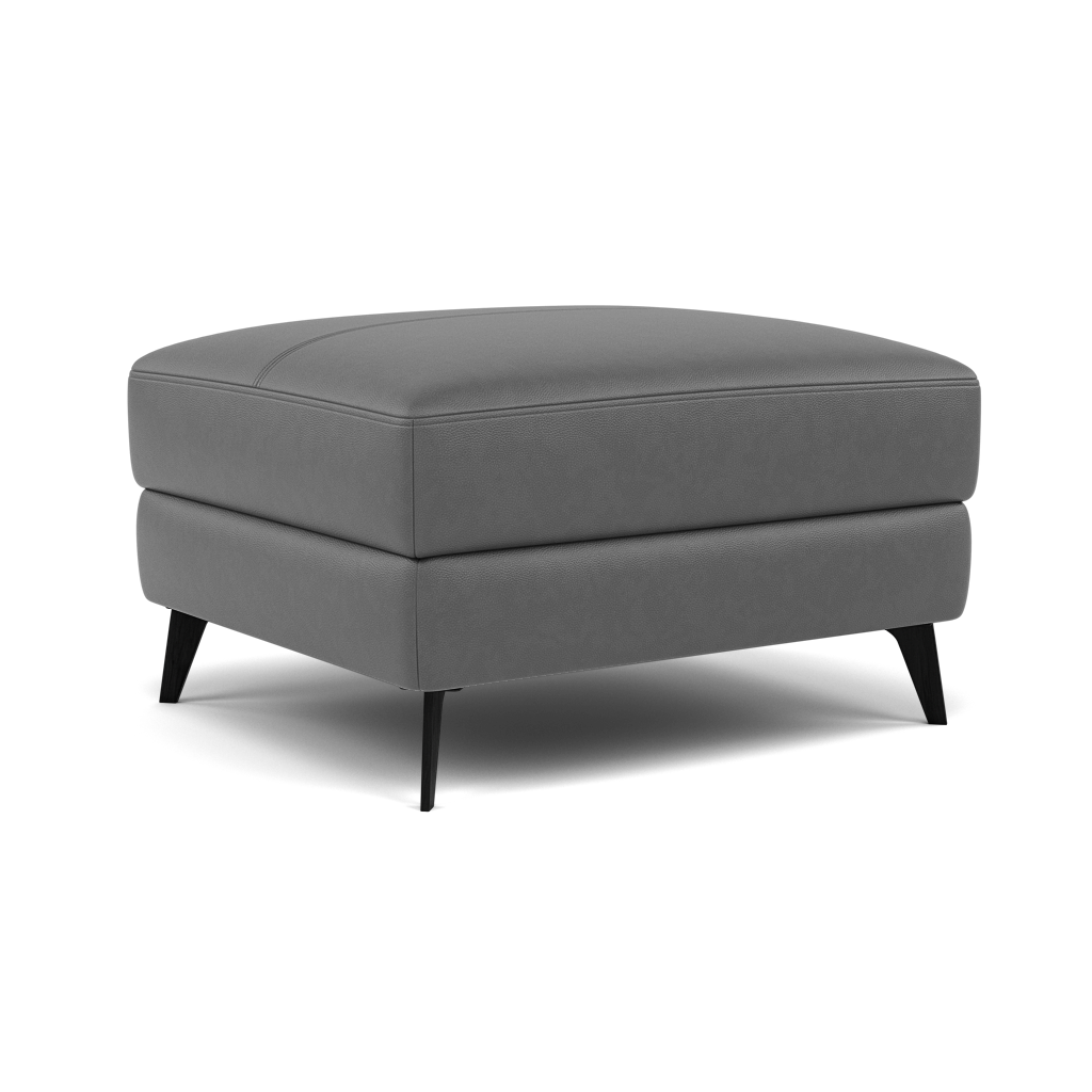 Sparta Footstool - Ottoman Cat NL/O/S — O7300 Orlando Dark Grey, gallery image 1