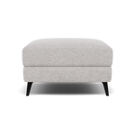 Sparta Footstool - Ottoman Fabric Footstools Sterling Home 1 KB-1280-UK Darwin Silver