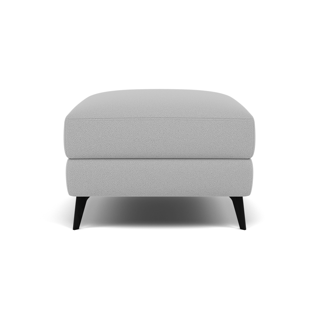 Sparta Footstool - Ottoman Fabric — CU9102-5-UK Oxford Silver, gallery image 2