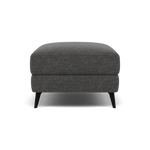 Sparta Footstool - Ottoman Fabric — KB-1281-UK Darwin Charcoal, gallery image 2