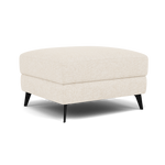 Sparta Footstool - Ottoman Fabric — KB-1285-UK Darwin Ivory, gallery image 1