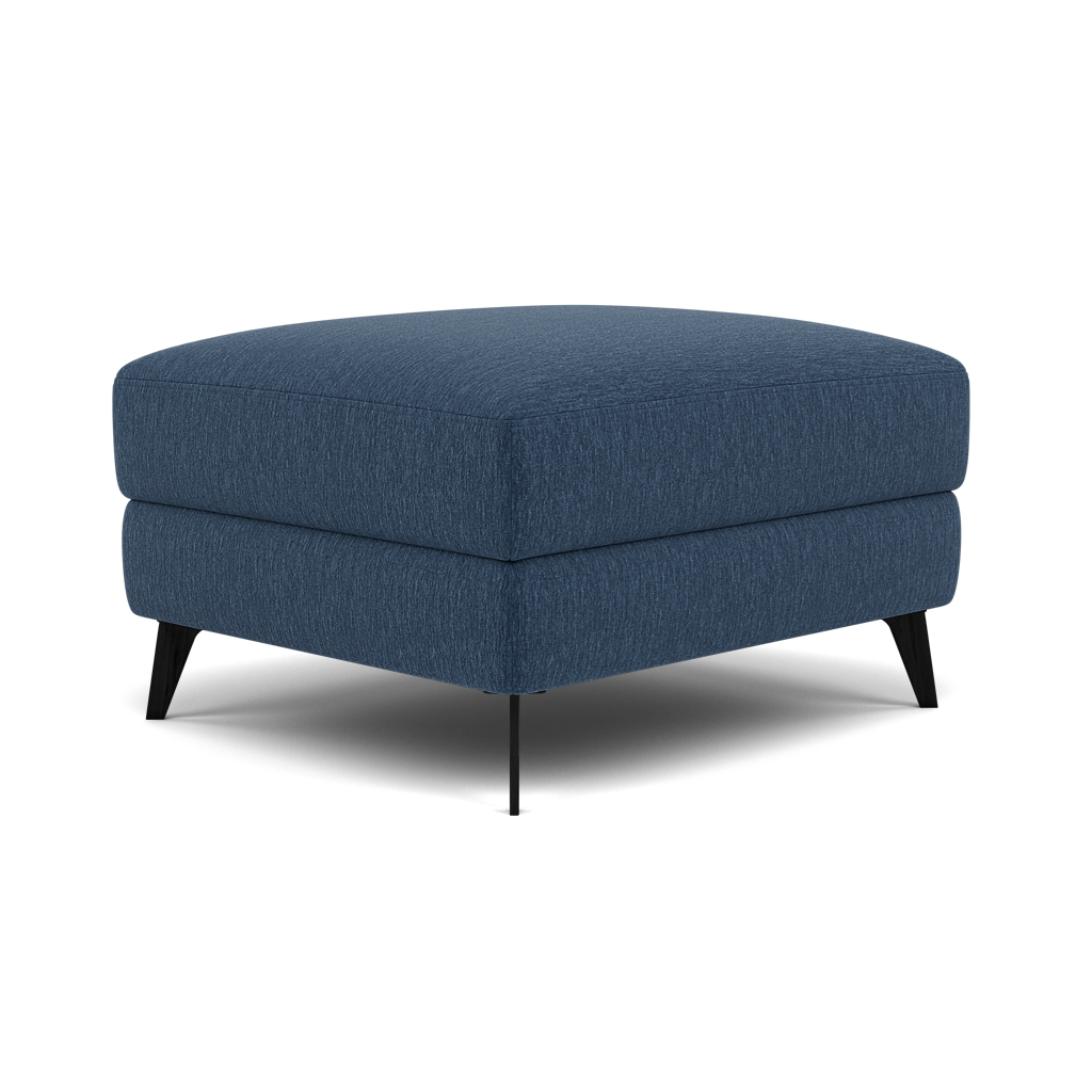Sparta Footstool - Ottoman Fabric — KB-1290-UK Amigo Navy, gallery image 3
