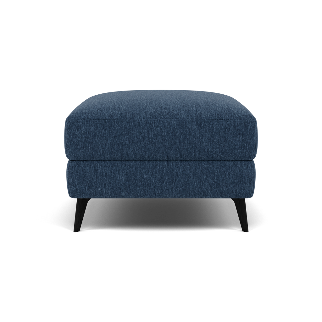 Sparta Footstool - Ottoman Fabric — KB-1290-UK Amigo Navy, gallery image 2