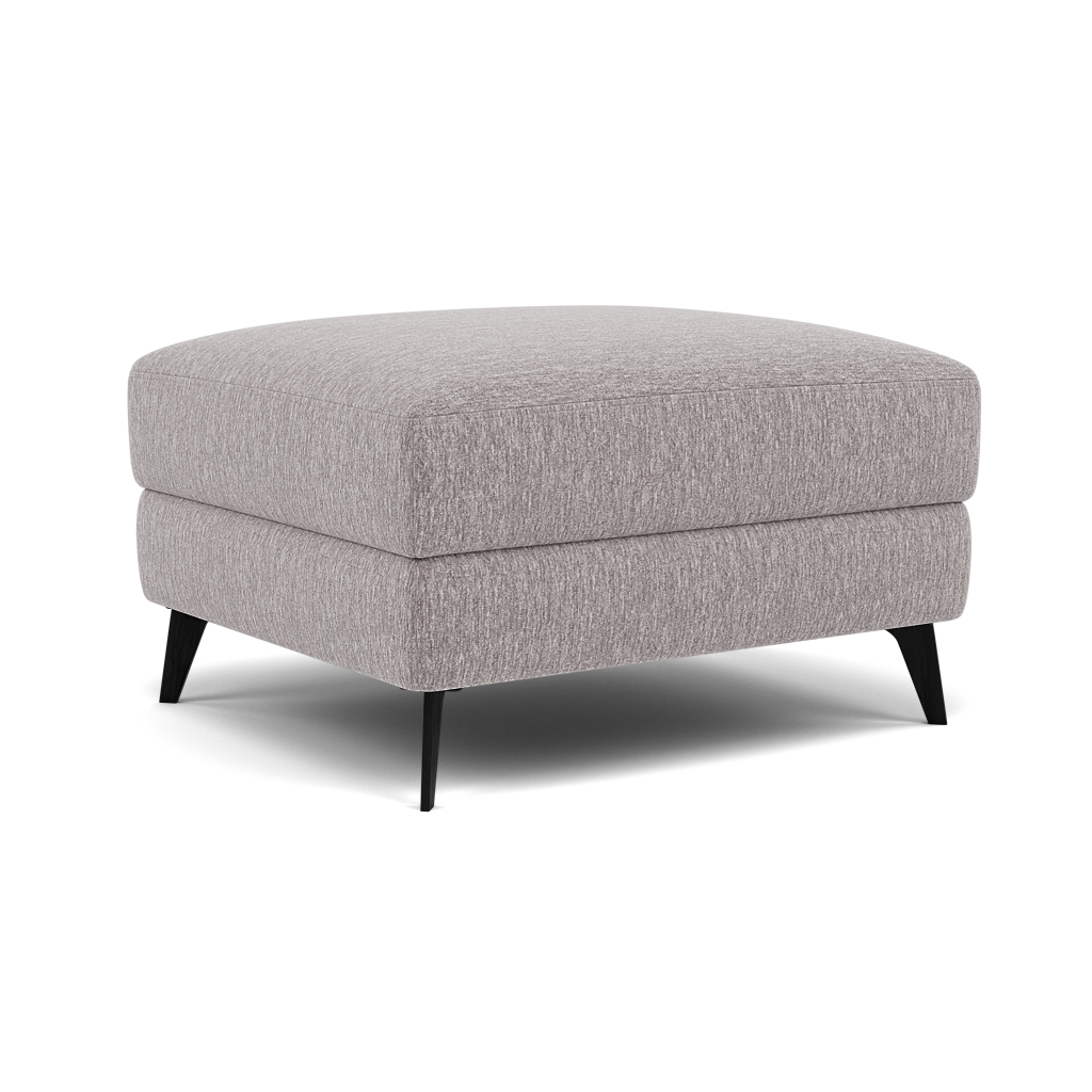 Sparta Footstool - Ottoman Fabric — KB-1291-UK Amigo Granite, gallery image 1