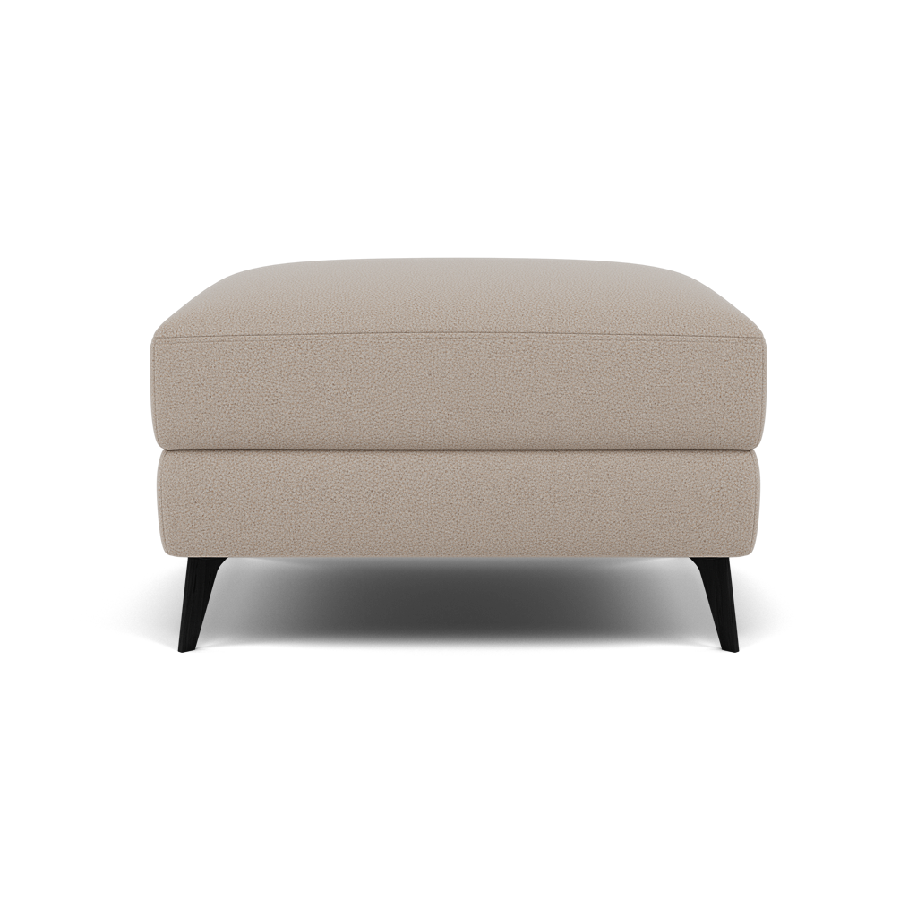 Sparta Footstool - Ottoman Fabric Footstools Sterling Home 5 CU9101-5-UK Oxford Beige