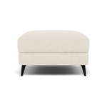Sparta Footstool - Ottoman Fabric Footstools Sterling Home 4 KB-1285-UK Darwin Ivory