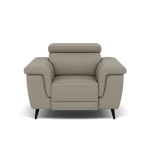 Sparta Recliner Armchair - Chair W/ Power Recliner W/ Power Headrest Cat M/S - Power with Power Headrest & USB Sterling Home 4 M5653 Melbourne Light Grey