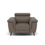 Sparta Recliner Armchair - Chair W/ Power Recliner W/ Power Headrest Cat M/S - Power with Power Headrest & USB Sterling Home 5 M5655 Melbourne Dark Grey