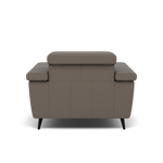 Sparta Recliner Armchair - Chair W/ Power Recliner W/ Power Headrest Cat M/S - Power with Power Headrest & USB — M5655 Melbourne Dark Grey, gallery image 2
