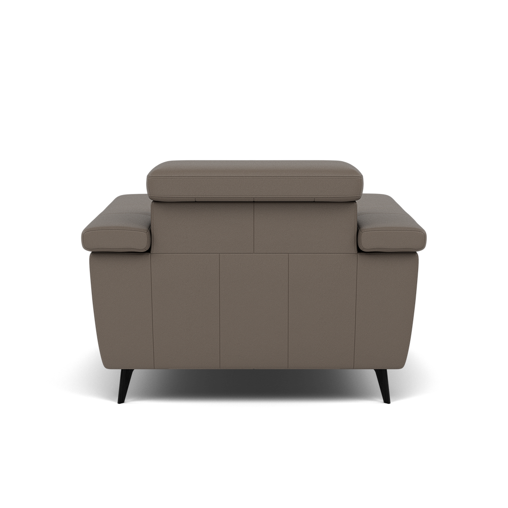 Sparta Recliner Armchair - Chair W/ Power Recliner W/ Power Headrest Cat M/S - Power with Power Headrest & USB — M5655 Melbourne Dark Grey, gallery image 2