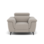 Sparta Recliner Armchair - Chair W/ Power Recliner W/ Power Headrest Fabric - Power with Power Headrest & USB Sterling Home 10 KB-1292-UK Amigo Dove
