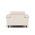 Sparta Recliner Armchair - Chair W/ Power Recliner W/ Power Headrest Fabric - Power with Power Headrest & USB — KB-1285-UK Darwin Ivory, gallery image 2