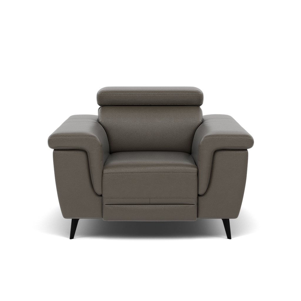Sparta Recliner Armchair - Chair W/ Power Recliner W/ Ratchet Headrest Cat NL/O/S - Power with Manual Headrest Armchairs Sterling Home 3 NL5101 New York Anthkacite Grey