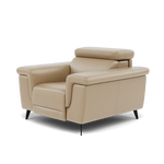 Sparta Recliner Armchair - Chair W/ Power Recliner W/ Ratchet Headrest Cat NL/O/S - Power with Manual Headrest — NL5103 New York Sand, gallery image 3