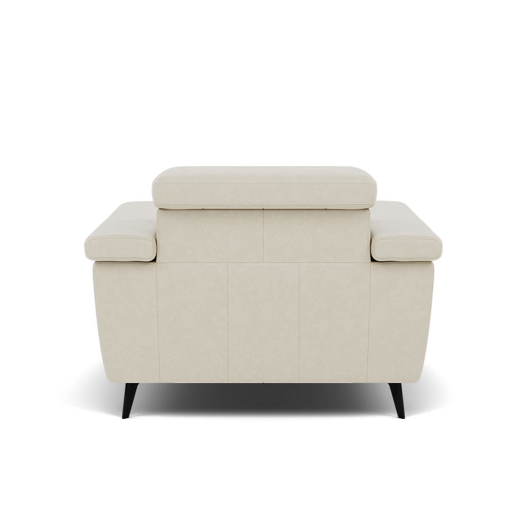 Sparta Recliner Armchair - Chair W/ Power Recliner W/ Ratchet Headrest Cat NL/O/S - Power with Manual Headrest — O7015 Oslo Light Grey, gallery image 2
