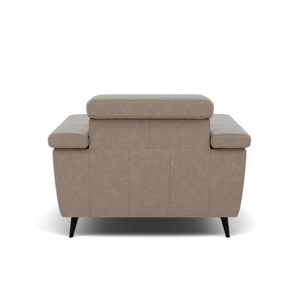 Sparta Recliner Armchair - Chair W/ Power Recliner W/ Ratchet Headrest Cat NL/O/S - Power with Manual Headrest — O7023 Oslo Elephant Grey, gallery image 2