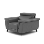 Sparta Recliner Armchair - Chair W/ Power Recliner W/ Ratchet Headrest Cat NL/O/S - Power with Manual Headrest — O7300 Orlando Dark Grey, gallery image 3