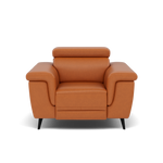 Sparta Recliner Armchair - Chair W/ Power Recliner W/ Ratchet Headrest Cat NL/O/S - Power with Manual Headrest Armchairs Sterling Home 12 O7303 Orlando Meerkat