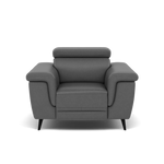 Sparta Recliner Armchair - Chair W/ Power Recliner W/ Ratchet Headrest Cat NL/O/S - Power with Manual Headrest Armchairs Sterling Home 10 O7300 Orlando Dark Grey