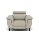 Sparta Recliner Armchair - Chair W/ Power Recliner W/ Ratchet Headrest Cat NL/O/S - Power with Manual Headrest Armchairs Sterling Home 7 NL5115 New York Light Grey