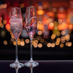 Dartington Set Of 2 Ruby Flute Glasses - Flute Ruby Sterling Home 1