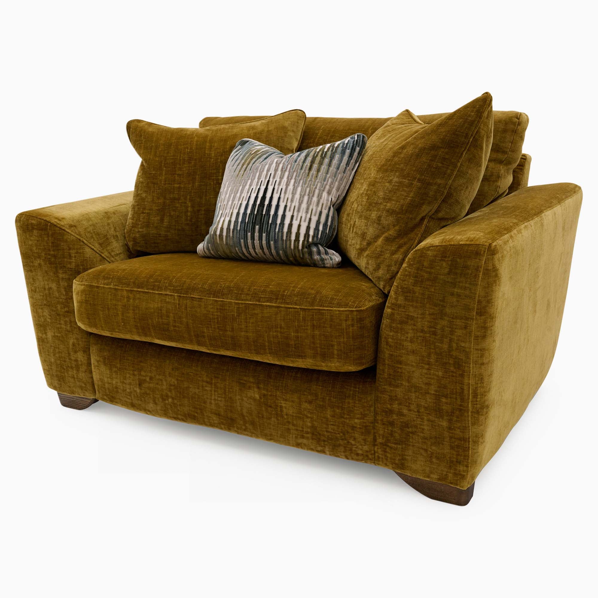 Stafford Loveseat - Cuddler Sofa Fabric Armchairs Sterling Home 8