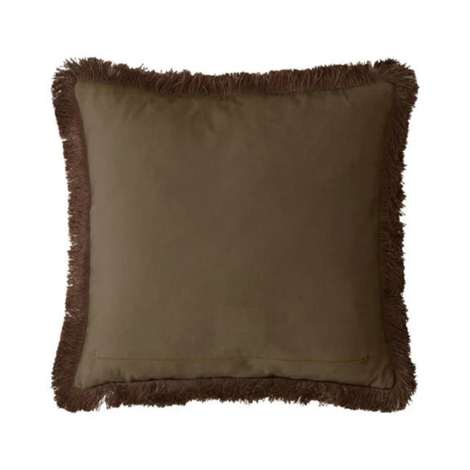 William Morris At Home Strawberry Thief Chocolate Square Cushion - Strawberry Thief Chocolate 50X50CM Cushion Sterling Home 2