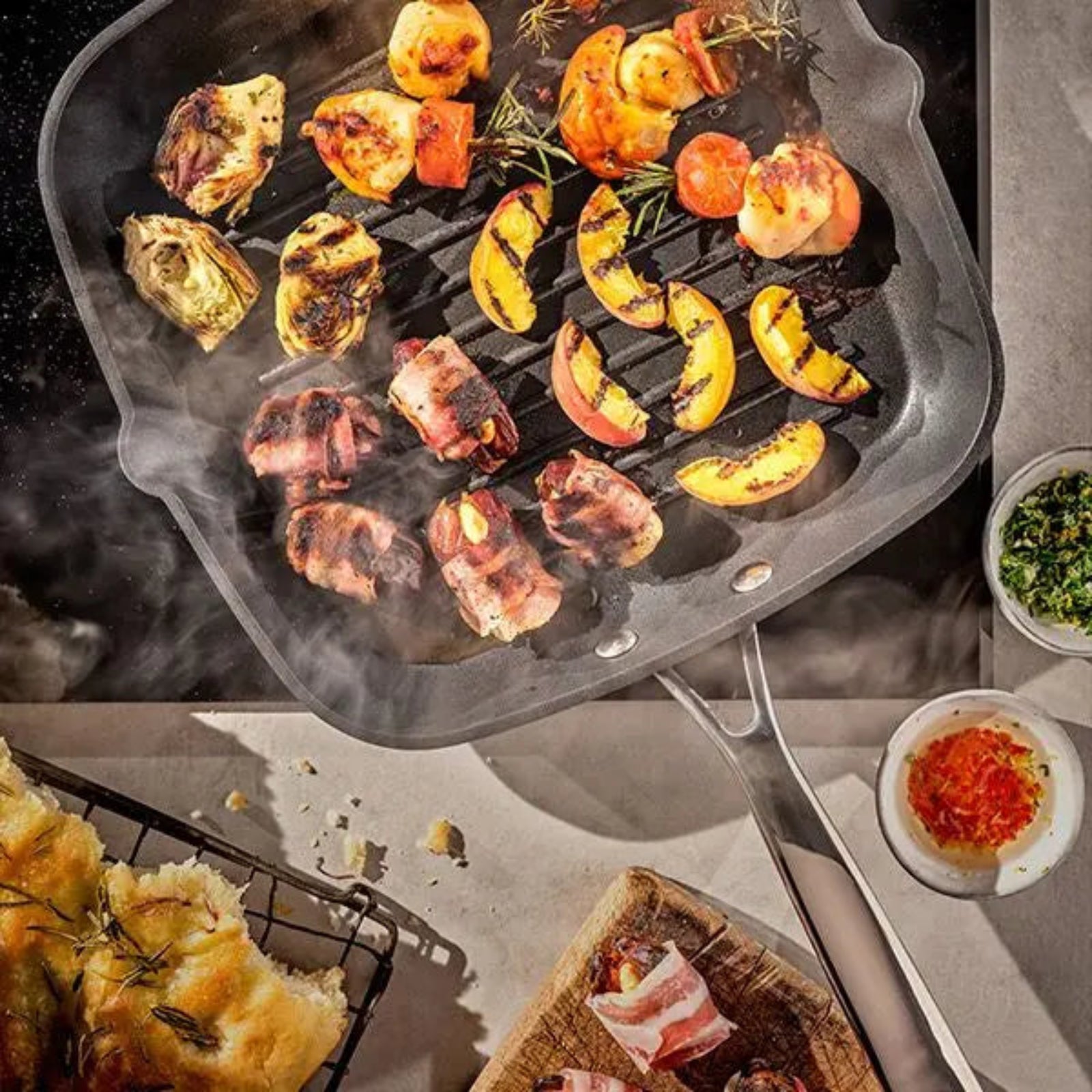 Stellar Non-Stick Grill Pan - Stellar Cast NS Grill Pan 26CM Sterling Home 1