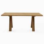 Syver Dining Table - Live Edge Dining Table 180x100cm Brushed Oak / Hesse Dark Oil - 180cm Tables Sterling Home 3