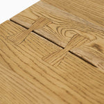 Syver Dining Table - Live Edge Dining Table 180x100cm Brushed Oak / Hesse Dark Oil - 180cm Tables Sterling Home 6