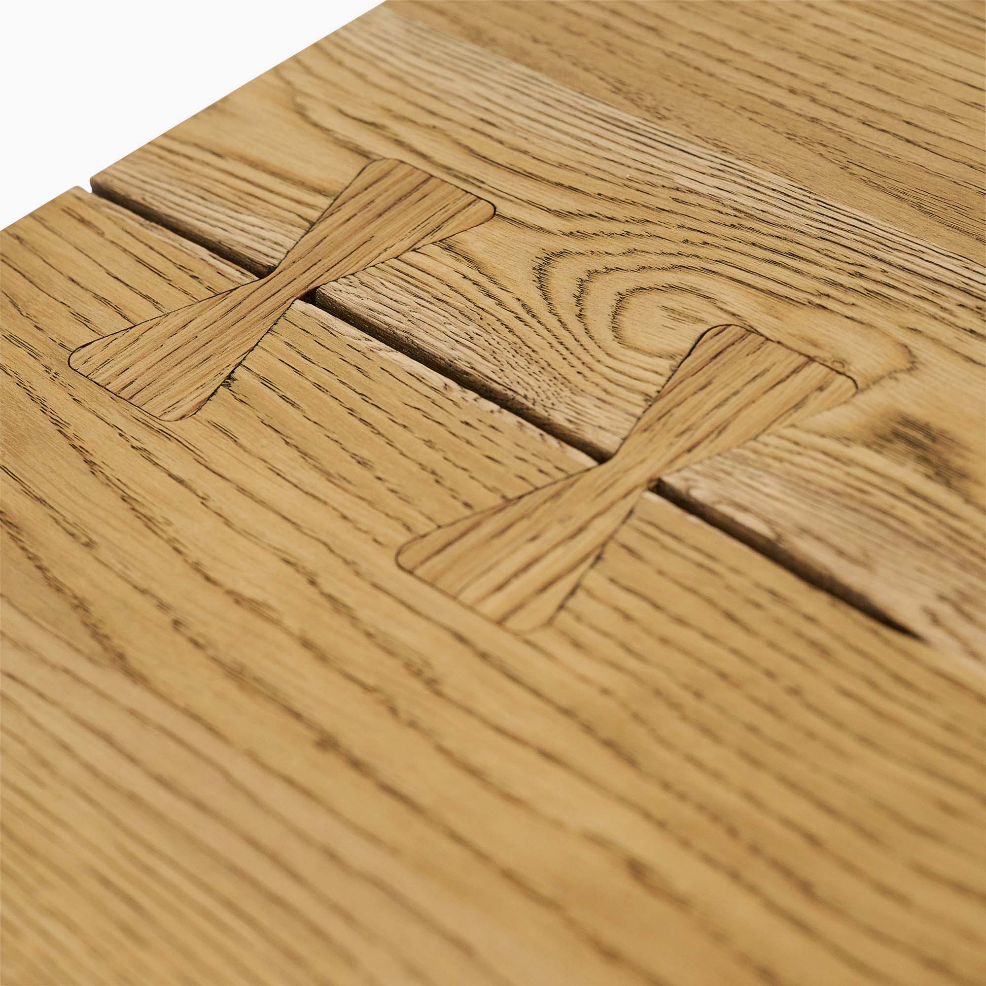 Syver Dining Table - Live Edge Dining Table 180x100cm Brushed Oak / Hesse Dark Oil - 180cm Tables Sterling Home 6