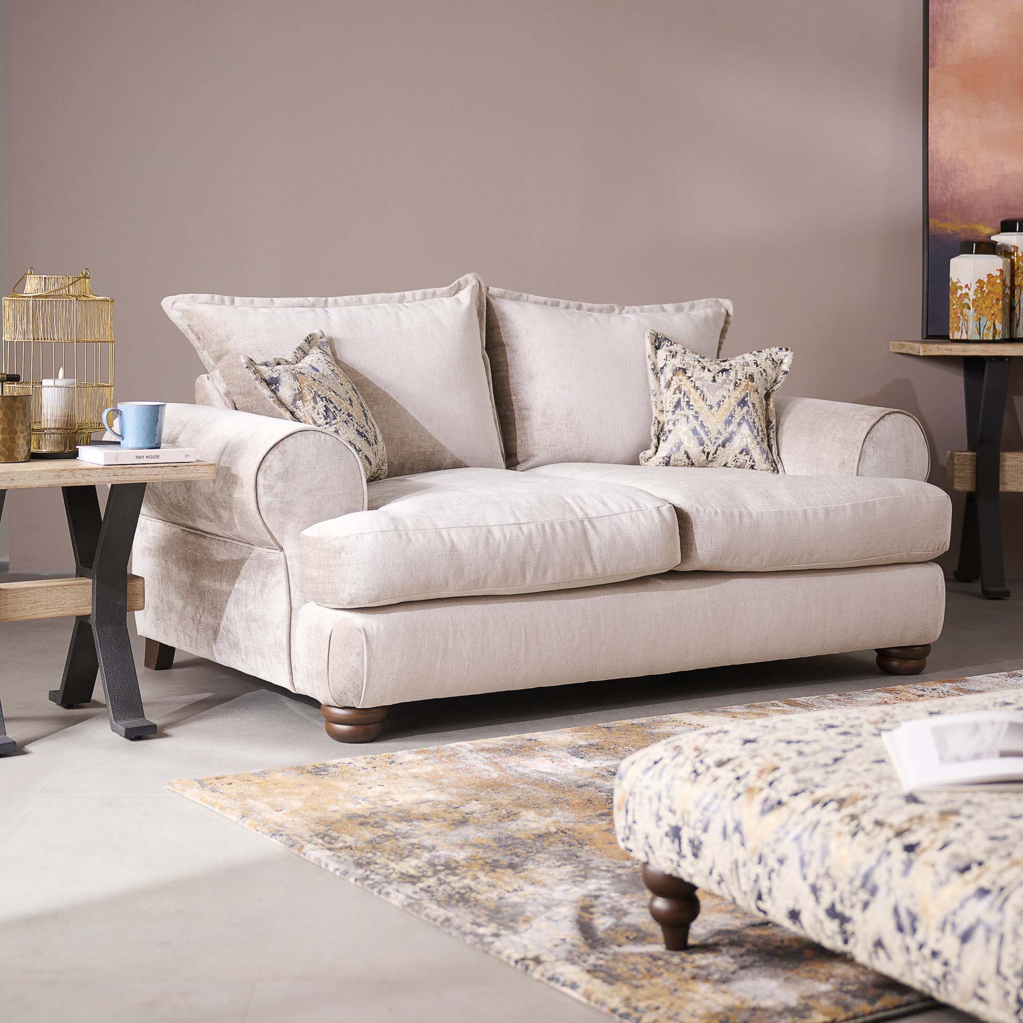 Tamsin 2 Seater Standard Back Sofa - 2 Seater Sofa Sofas Sterling Home 2