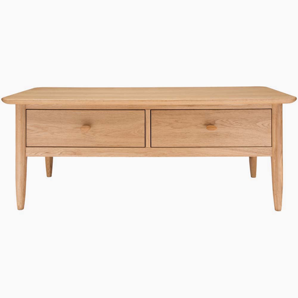 Ercol Teramo Coffee Table - Coffee Table Clear Matt Tables Sterling Home 1