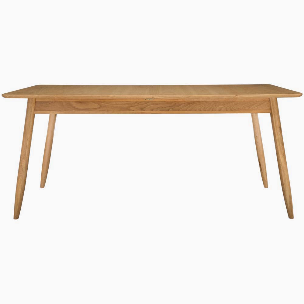 Ercol Teramo Extending Dining Table - Medium Ext Dining Table Clear Matt - Regular Tables Sterling Home 1