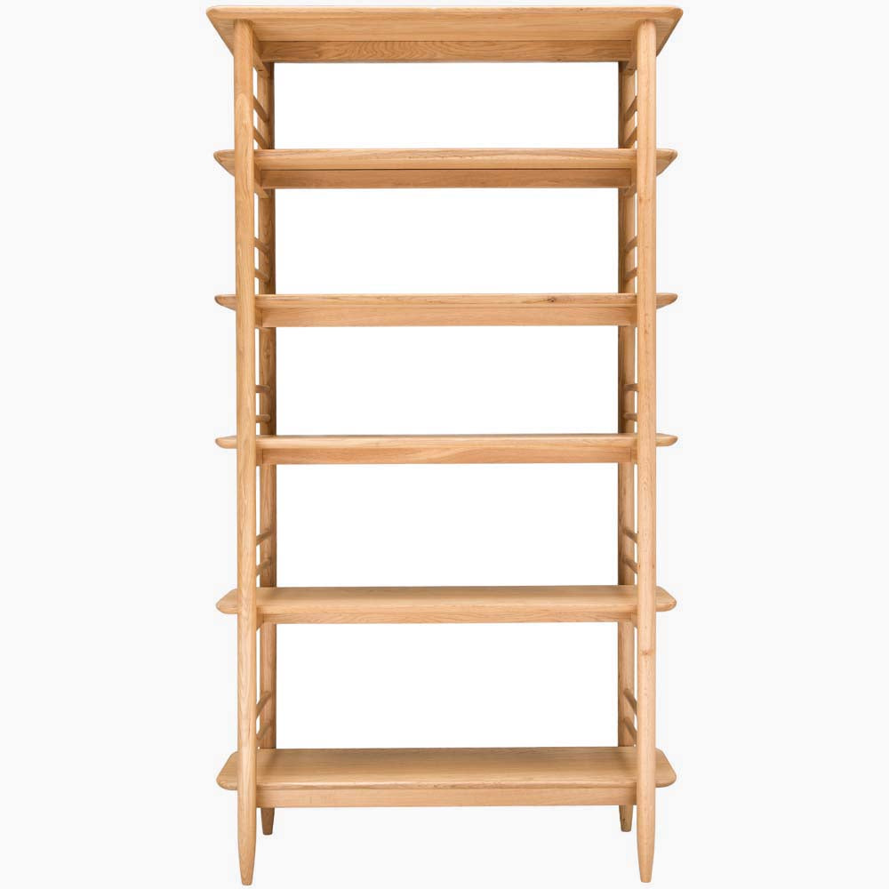 Ercol Teramo Shelving Unit - Shelving Unit Clear Matt Storage Sterling Home 1