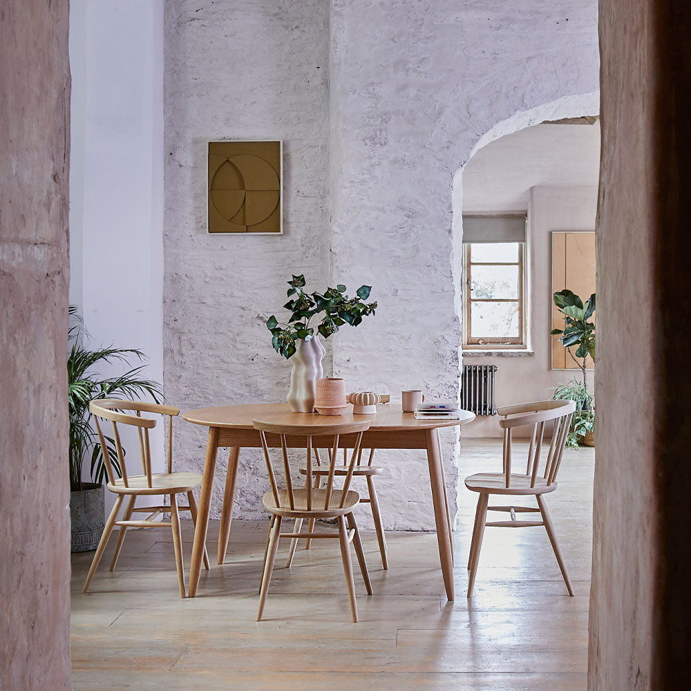 Ercol Teramo Extending Dining Table - Small Ext Dining Table Clear Matt - Small Tables Sterling Home 2