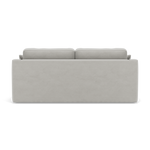 Thalia 2 Seater Pillow Back Sofa - Small Sofa Grade B — Standard Back / Plush Velvet Silver, gallery image 2