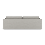 Thalia 3 Seater Pillow Back Sofa - Large Split Sofa Grade B - Split Back Frame — Standard Back / Plush Velvet Silver, gallery image 2