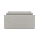 Thalia Pillow Back Loveseat - Snuggler Grade B — Plush Velvet Silver, gallery image 2