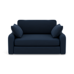 Thalia Pillow Back Loveseat - Snuggler Grade B Sterling Home 2 Plush Velvet Indigo