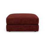 Thalia Footstool - Stool Grade C Footstools Sterling Home 1 Zelda Burgundy
