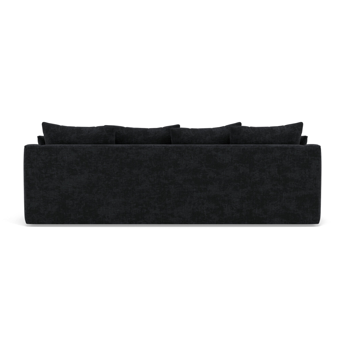 Thalia 3 Seater Sofa - Large Split Sofa Grade C - Split Back Frame — Pillow Back / Zelda Charcoal, gallery image 2