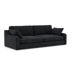Thalia 3 Seater Sofa - Large Split Sofa Grade C - Split Back Frame — Standard Back / Zelda Charcoal, gallery image 1