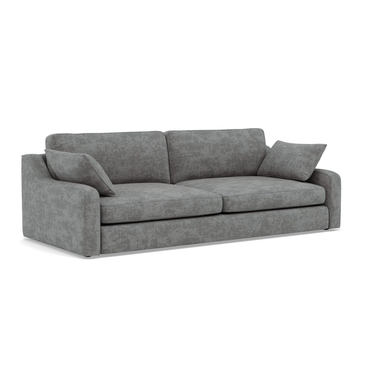 Thalia 3 Seater Sofa - Large Split Sofa Grade C - Split Back Frame — Standard Back / Zelda Lead, gallery image 1