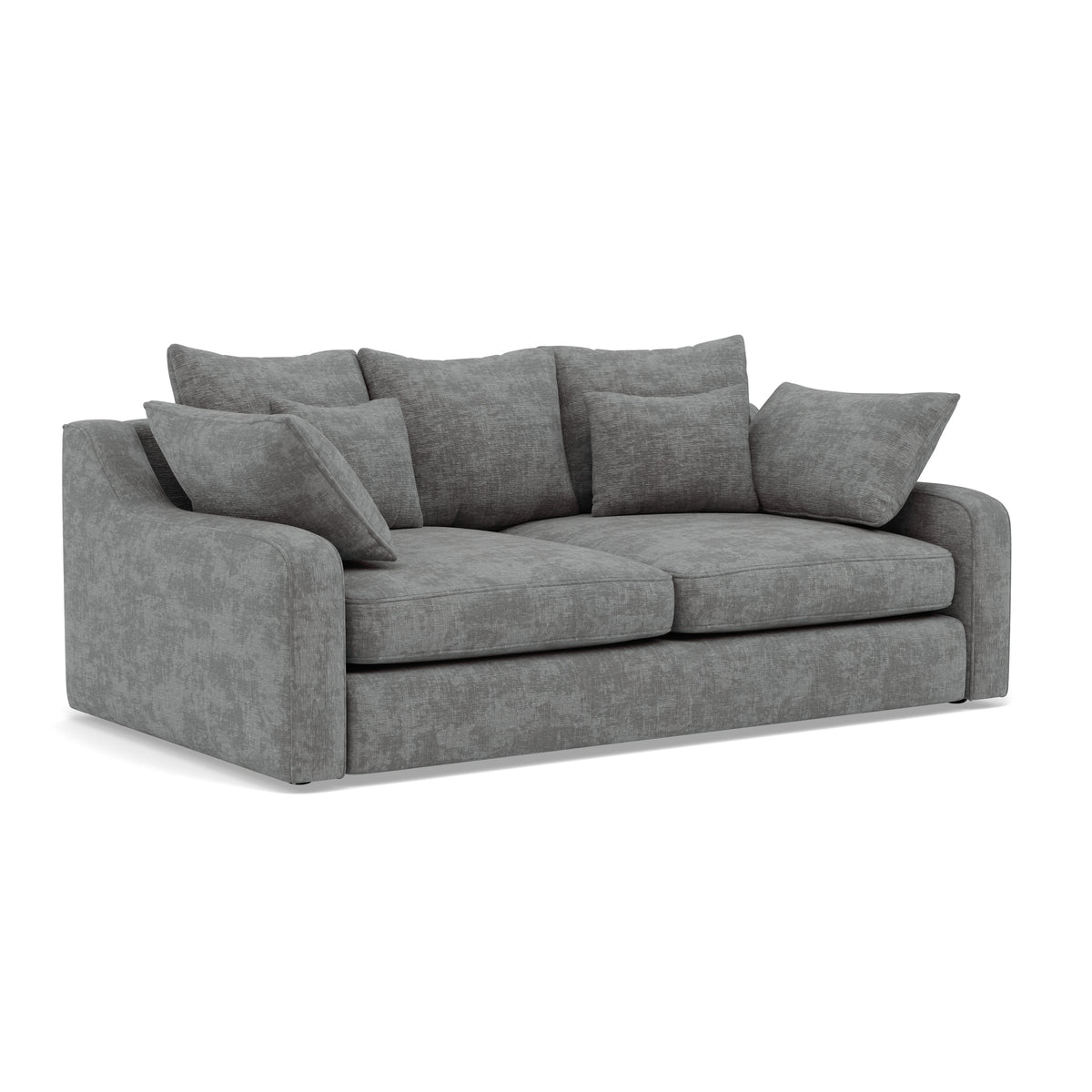 Thalia 2 Seater Sofa - Small Sofa Grade C — Pillow Back / Zelda Lead, gallery image 1