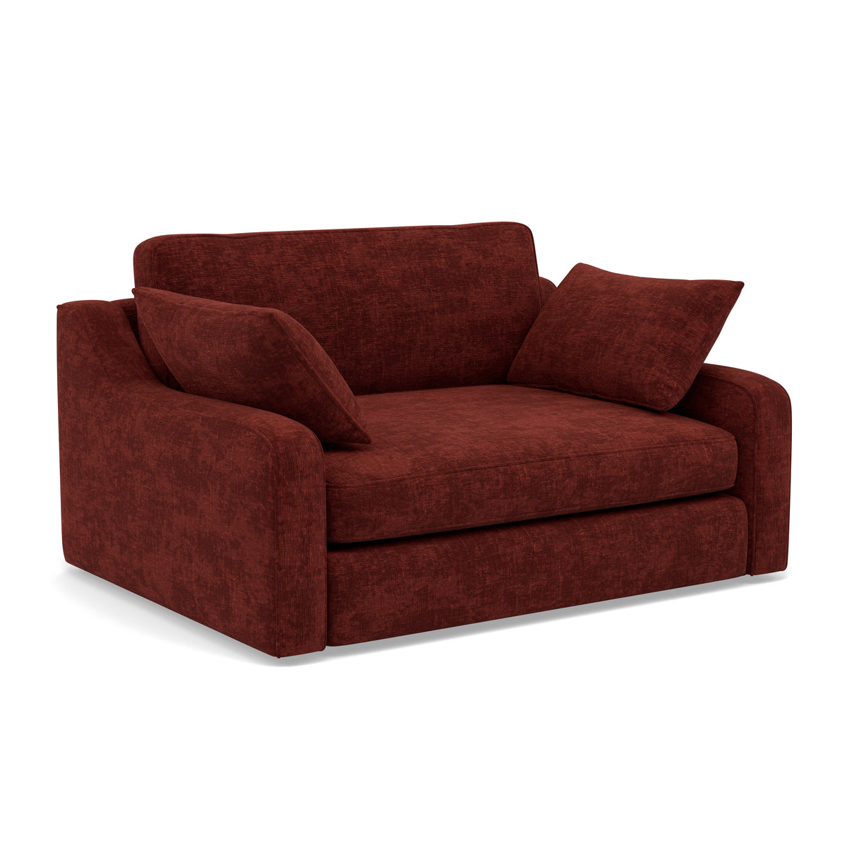 Thalia Loveseat - Snuggler Grade C — Zelda Burgundy, gallery image 1