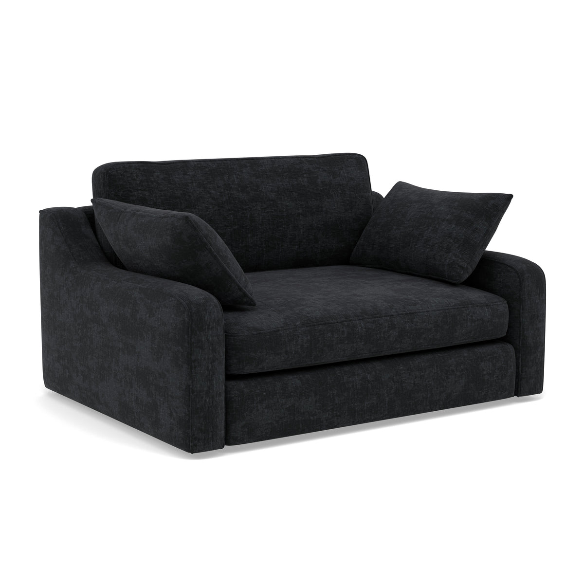 Thalia Loveseat - Snuggler Grade C — Zelda Charcoal, gallery image 1